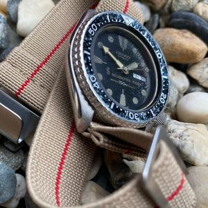 Vintage seiko diver watch